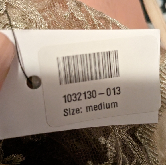 Body corset silk and gold embroidery - Picture 8 of 16